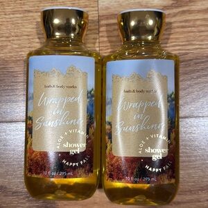 BBW 2pc shower gel Wrapped In Sunshine